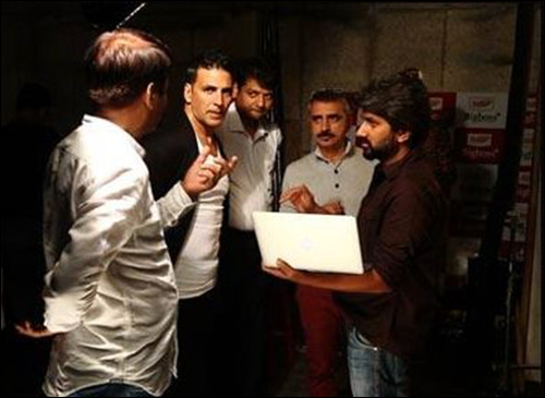 check out akshay kumar shoots for dollar brand 3