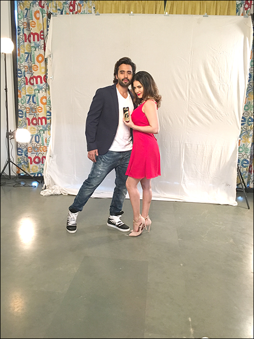 check out sunny leone jackky bhagnani pair up for ad film 3