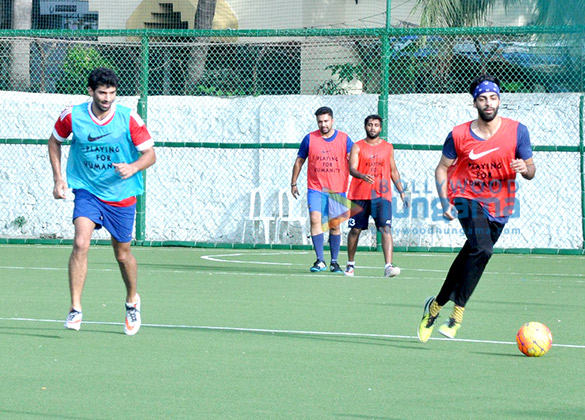 aditya roy kapur at football practise 1