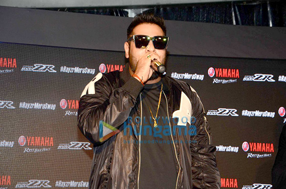 badshah dino at yamaha rayzr mera swag launch 2