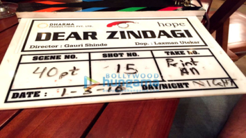 On The Sets Of The Movie Dear Zindagi