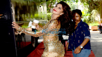 Jacqueline Fernandez snapped at Jhalak Dikhla Jaa promo shoot