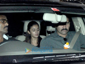 Katrina Kaif, Alia Bhatt & Aditya Roy Kapur snapped post get together at Aarti Shetty's house