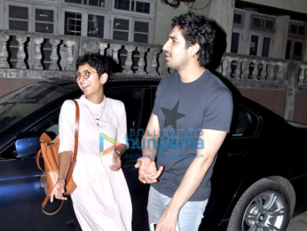 Kiran Rao & Ayan Mukerji snapped in Bandra