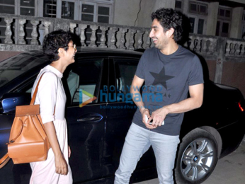 Kiran Rao & Ayan Mukerji snapped in Bandra