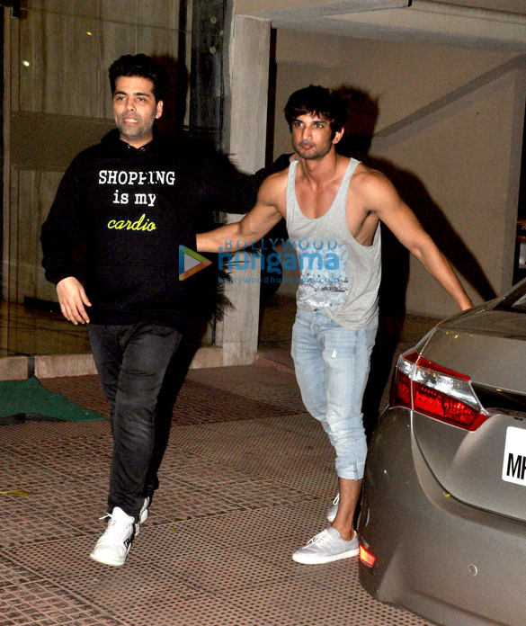 kriti karan at sushant bash 2