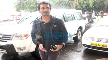 Nawazuddin Siddiqui snapped at the domestic airport