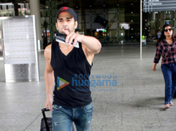 Pulkit Samrat and Yami Gautam were snapped at the airport