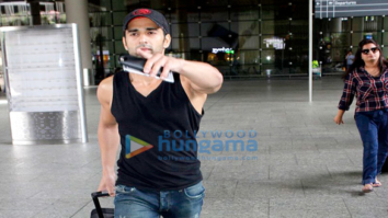Pulkit Samrat and Yami Gautam were snapped at the airport