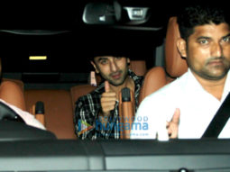 Ranbir Kapoor, Karan Johar & Ayan Mukerji snapped post get-together at Aamir Khan’s house