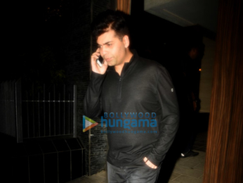 Ranbir Kapoor, Karan Johar & Ayan Mukerji snapped post get-together at Aamir Khan's house
