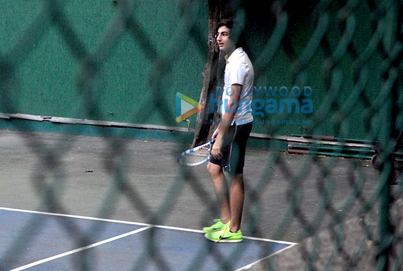 saif snapped playing tennis ibrahim sara 13