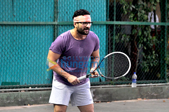saif snapped playing tennis ibrahim sara 8