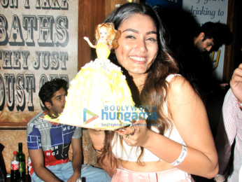 Sana Khan celebrates her birthday at R-Adda