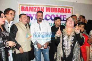 Sanjay Dutt graces an Iftaar party in Bandra