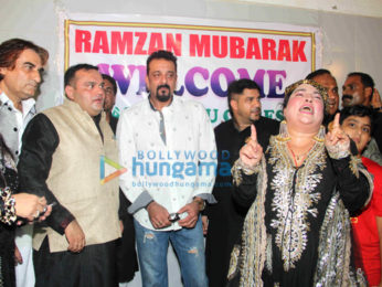 Sanjay Dutt graces an Iftaar party in Bandra