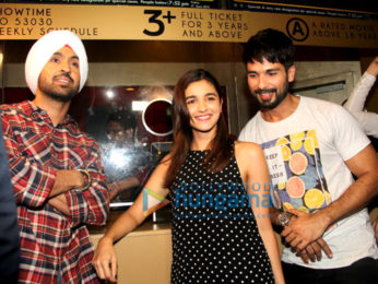 Shahid Kapoor & Alia Bhatt promote 'Udta Punjab' at PVR Juhu