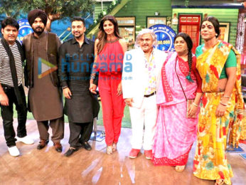 Shilpa Shetty gets a pleasant surprise from her husband on the sets of The Kapil Sharma Show
