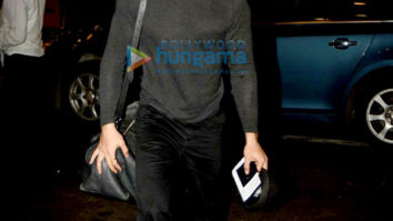 Tiger Shroff & Disha Patani snapped enroute to Europe for song shoot