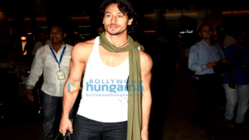 Tiger Shroff & Disha Patani arrive from Paris