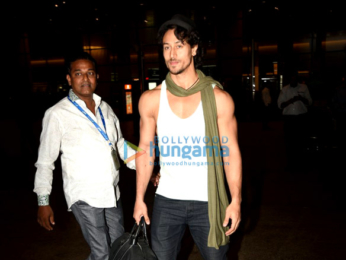 Tiger Shroff & Disha Patani arrive from Paris