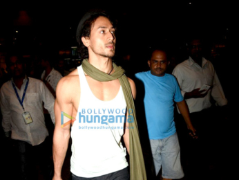 Tiger Shroff & Disha Patani arrive from Paris