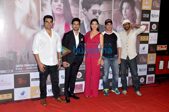Rajeev Khandelwal & Gauahar Khan at the trailer launch of ‘Fever’