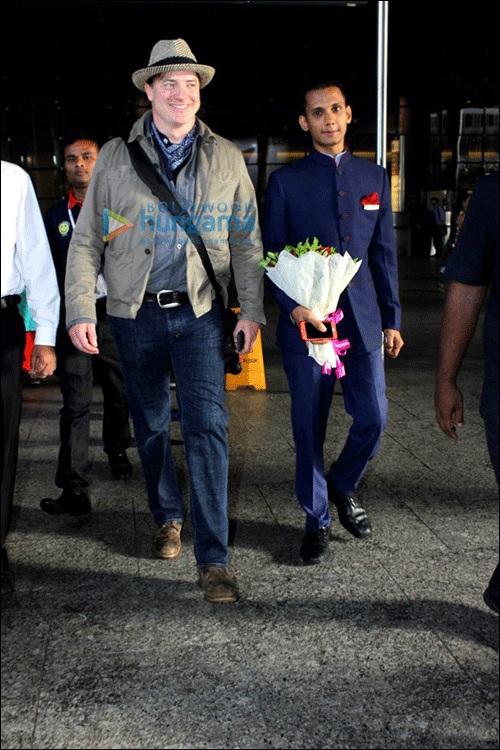 Check out: Brendan Fraser arrives in Mumbai to shoot for a film
