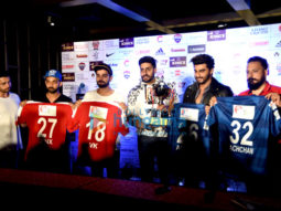 Virat Kohli, Abhishek Bachchan, Arjun Kapoor & Ajinkya Rahane unveil the jersey of All Stars and All Hearts Football Clubs