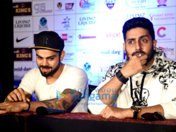 Virat Kohli, Abhishek Bachchan