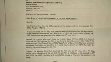 Phantom Films sends notice to CBFC chief Pahlaj Nihalani