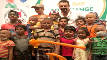Sanjay Dutt spends time with kids at Tata Memorial Cancer Centre