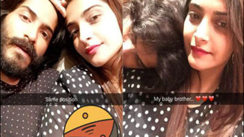 Sonam Kapoor posts picture with her little brother Harshvardhan