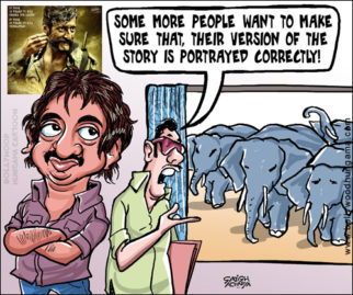 Bollywood Toons: Ram Gopal Verma’s Veerappan!
