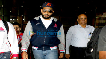 Abhishek Bachchan, Amy Jackson & Neha Dhupia snapped at the airport