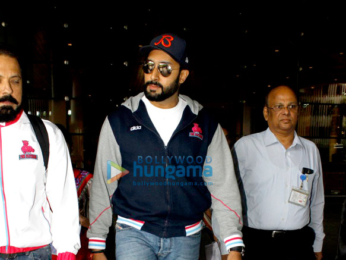 Abhishek Bachchan, Amy Jackson & Neha Dhupia snapped at the airport