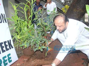 Ajaz Khan plants sapling on the occasion 'Van Mahotsav Week'