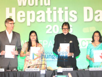 Amitabh Bachchan graces the WHO event on World Hepatitis Day