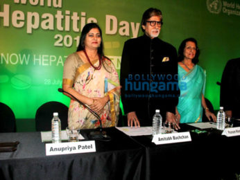 Amitabh Bachchan graces the WHO event on World Hepatitis Day