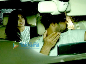 Anushka Sharma & Virat Kohli snapped post 'Sultan' screening at Yash Raj Studio