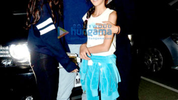 Arjun Rampal receives his wife & kids at the airport