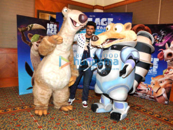 Arjun Kapoor promotes 'Ice Age: Collision Course'