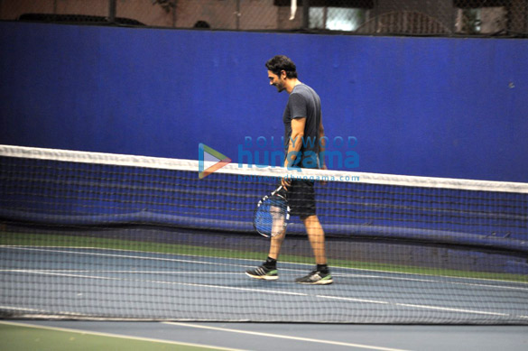 arjun snapped playing tennis 5