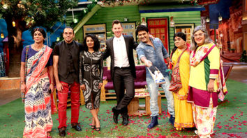 Brett Lee promotes his film on the sets of The Kapil Sharma Show