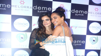 Celebs grace fashion preview by Gabriella of Deme at Olive