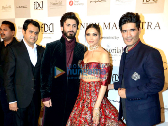 Deepika Padukone & Fawad Khan walk the ramp for Manish Malhotra