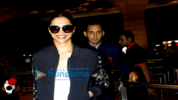 Deepika Padukone snapped at the international airport