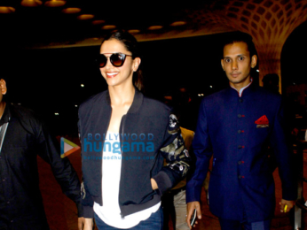 Deepika Padukone snapped at the international airport
