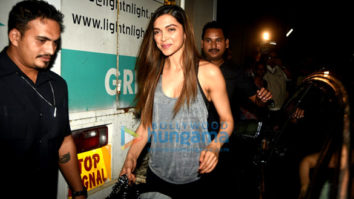 Deepika Padukone snapped post AD shoot in Mehboob Studio