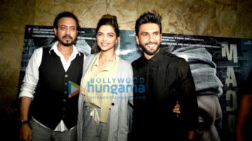 Deepika Padukone, Ranveer Singh & others at the special screening of ‘Madaari’